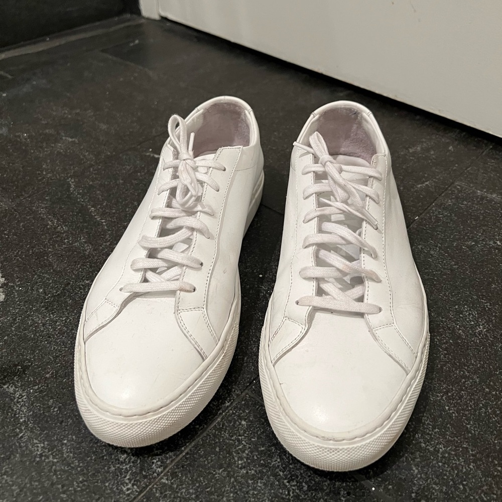 Men’s Common Projects Original Achilles Leather Low Top Sneakers size 43
